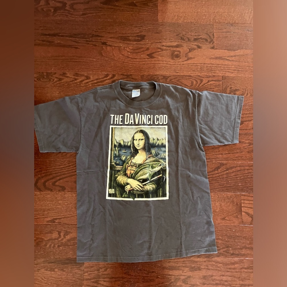 Vintage the Da Vinci Cod Fishing TShirt